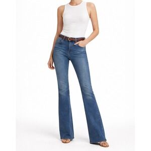 J Brand Flare Jeans Womens 26 Mid Rise Bootcut Blue Denim Classic Stretch